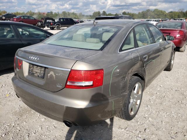 WAUDH74F78N184012 - 2008 AUDI A6 3.2 QUATTRO TAN photo 4