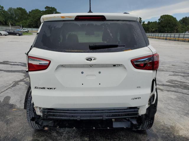 MAJ6P1UL3JC208928 - 2018 FORD ECOSPORT SE Ақ фото 6