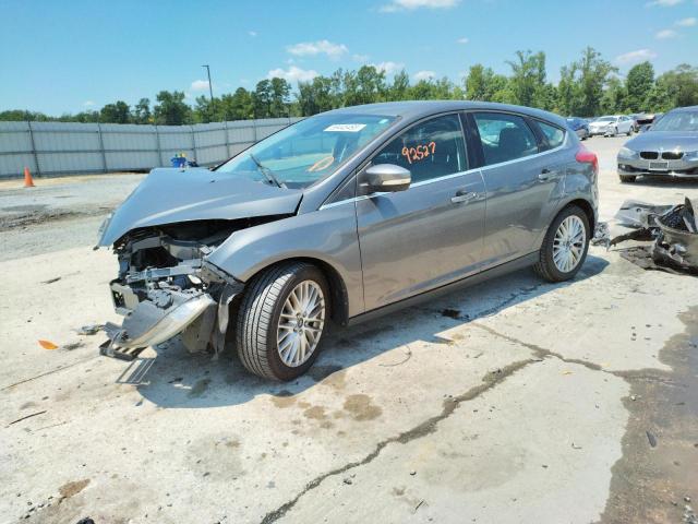 1FAHP3M23CL479311 - 2012 FORD FOCUS SEL GRAY photo 1