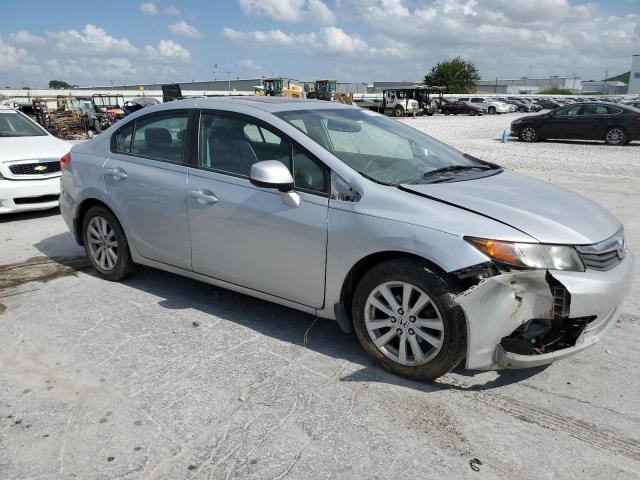 2HGFB2F91CH506007 - 2012 HONDA CIVIC EXL ვერცხლისფერი ფოტო 4