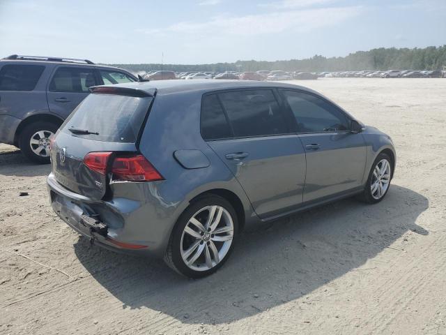 3VW2A7AU1FM013293 - 2015 VOLKSWAGEN GOLF TDI GRAY photo 3