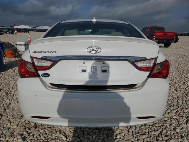 5NPEB4AC0DH533961 - 2013 HYUNDAI SONATA GLS WHITE photo 6