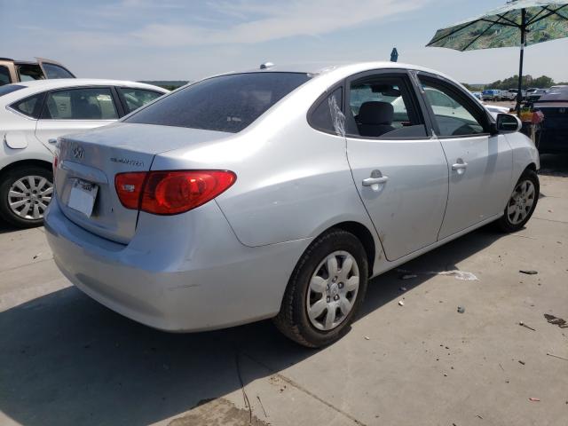 KMHDU46D97U175417 - 2007 HYUNDAI ELANTRA GLS SILVER photo 4