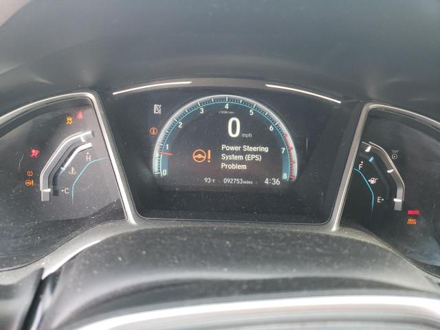 19XFC1F71HE017632 - 2017 HONDA CIVIC EXL ნაცრისფერი ფოტო 9