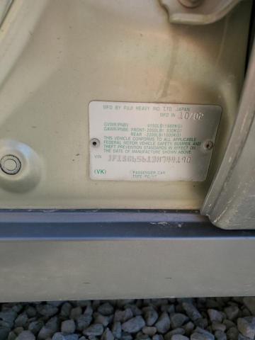 JF1SG65613H744190 - 2003 SUBARU FORESTER 2.5XS Бежевый фото 12