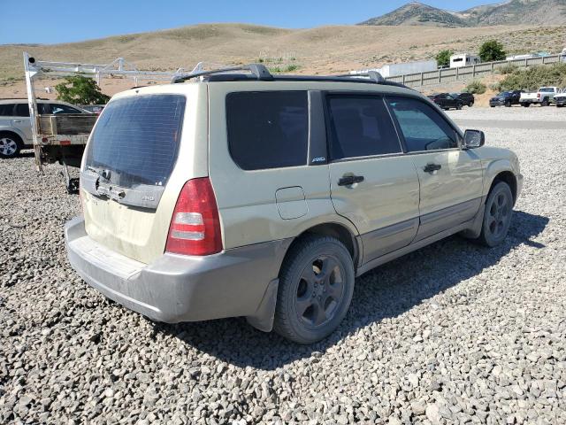 JF1SG65613H744190 - 2003 SUBARU FORESTER 2.5XS Бежевый фото 3
