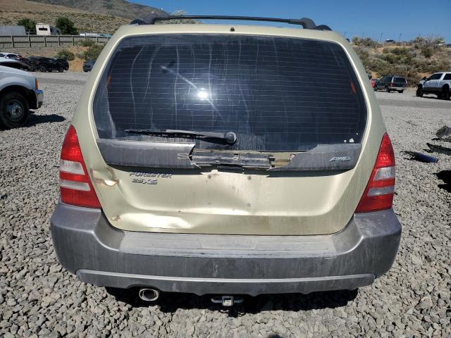 JF1SG65613H744190 - 2003 SUBARU FORESTER 2.5XS Бежевый фото 6