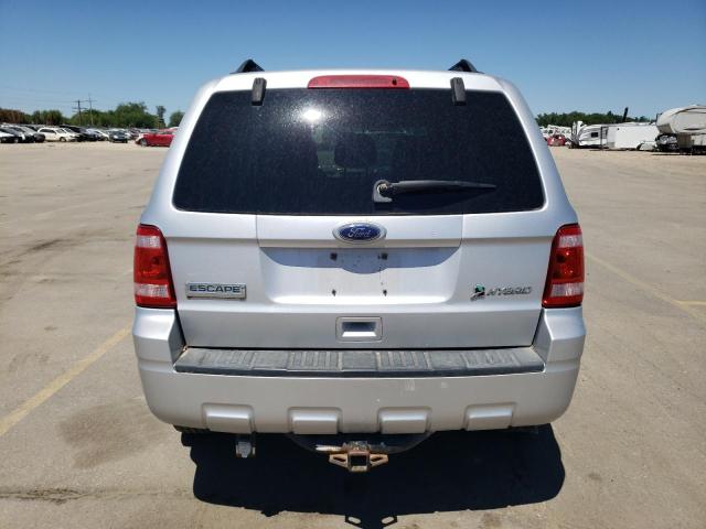 1FMCU5K30AKA85932 - 2010 FORD ESCAPE HYBRID SILVER photo 6