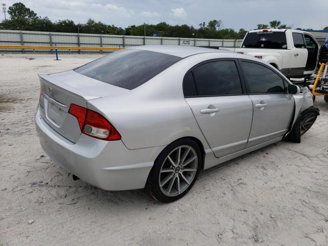 19XFA16629E014737 - 2009 HONDA CIVIC LX-S Argent photo 3