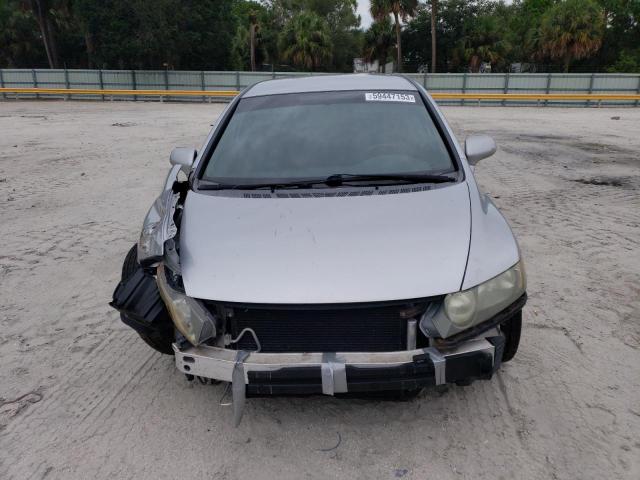 19XFA16629E014737 - 2009 HONDA CIVIC LX-S Argent photo 5