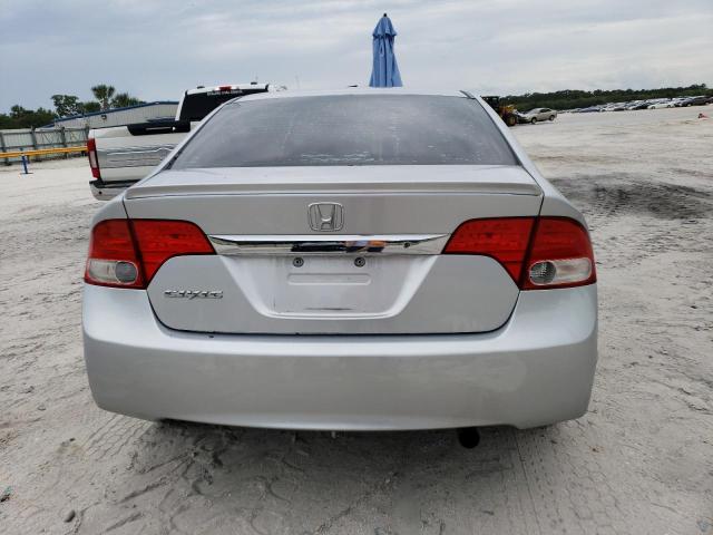 19XFA16629E014737 - 2009 HONDA CIVIC LX-S Argent photo 6