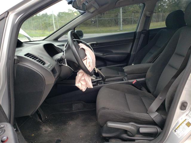 19XFA16629E014737 - 2009 HONDA CIVIC LX-S Argent photo 7