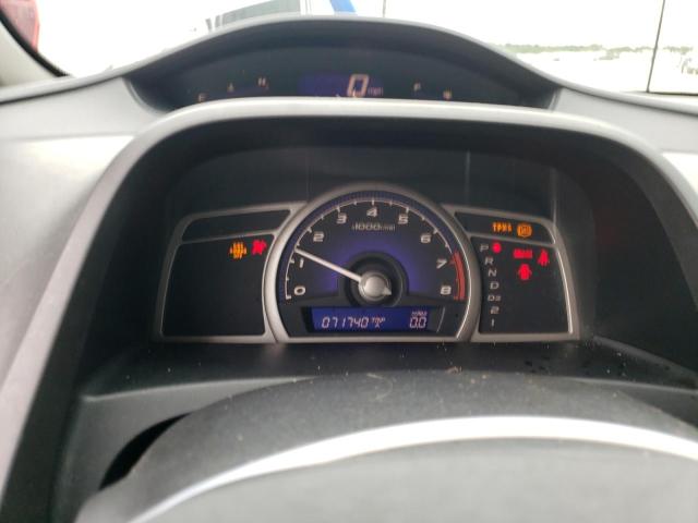 19XFA16629E014737 - 2009 HONDA CIVIC LX-S Argent photo 9