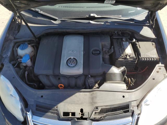 3VWEF71K87M185819 - 2007 VOLKSWAGEN JETTA WOLFSBURG 黑色 照片 11