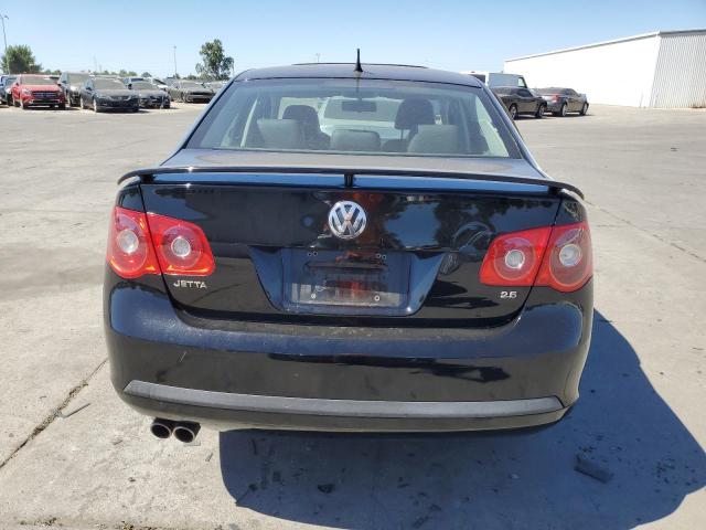 3VWEF71K87M185819 - 2007 VOLKSWAGEN JETTA WOLFSBURG 黑色 照片 6