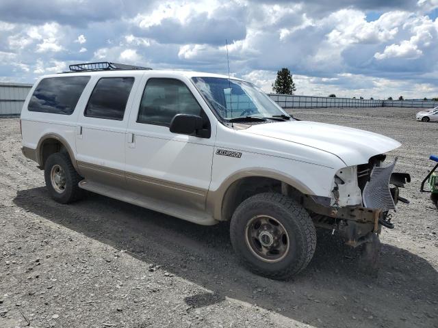 1FMNU45S55ED43971 - 2005 FORD EXCURSION EDDIE BAUER WHITE photo 4