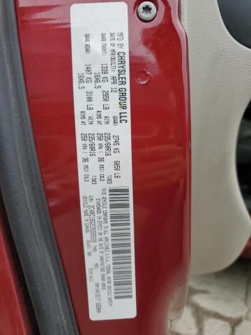 2C4RC1BG2CR326939 - 2012 CHRYSLER TOWN & COU TOURING 红色 照片 14