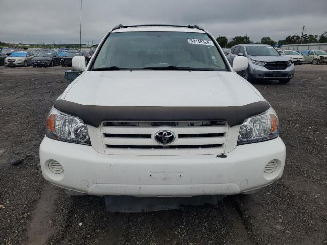 JTEEP21A440019673 - 2004 TOYOTA HIGHLANDER WHITE photo 5