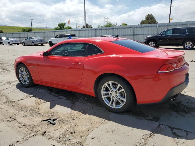 2G1FA1E30E9244530 - 2014 CHEVROLET CAMARO LS RED photo 2