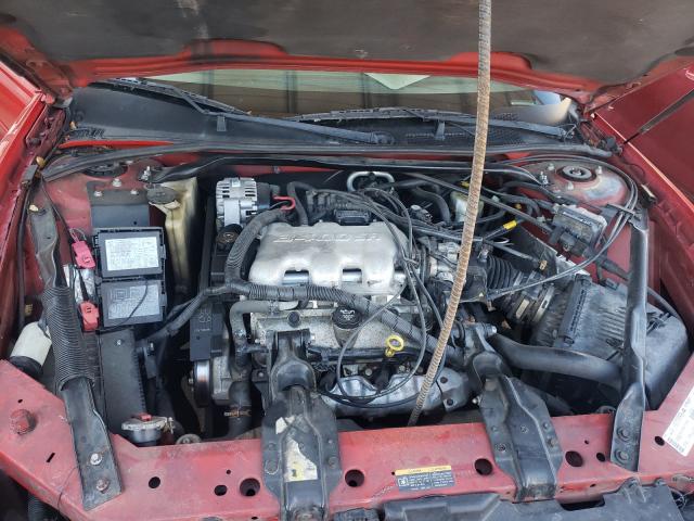 2G1WW12E339201451 - 2003 CHEVROLET MONTE CARL LS RED photo 7