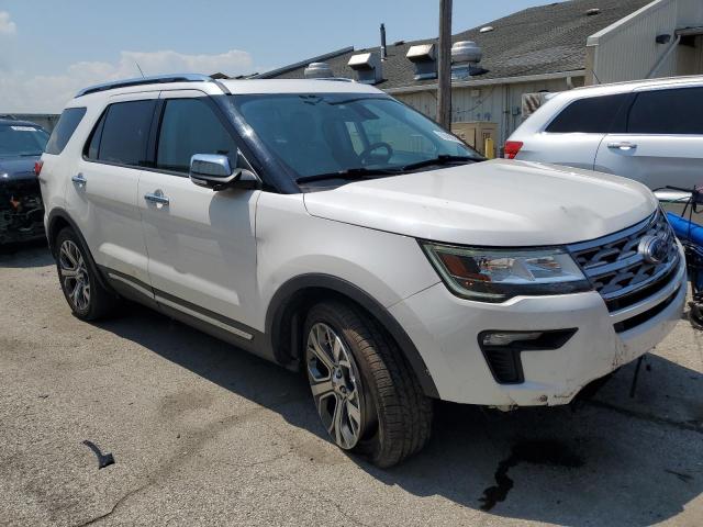 1FM5K8F8XKGA70963 - 2019 FORD EXPLORER LIMITED WHITE photo 4