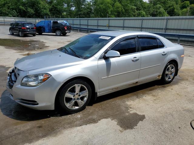 1G1ZC5E12BF397524 - 2011 CHEVROLET MALIBU 1LT SILVER photo 1