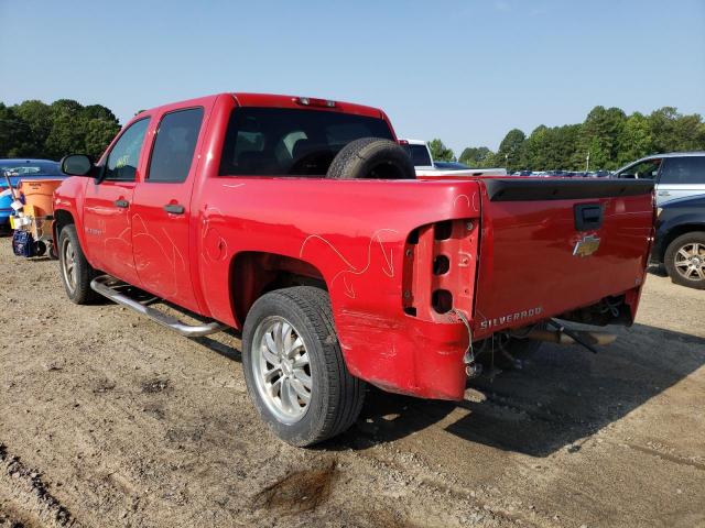 3GCEC13C17G516849 - 2007 CHEVROLET SILVERADO C1500 CREW CAB RED photo 3