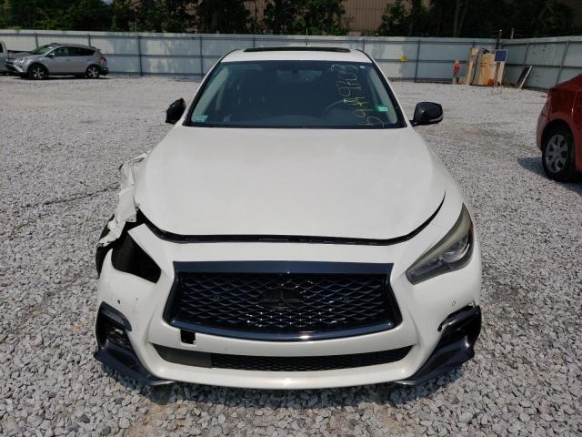 JN1BV7ARXEM683425 - 2014 INFINITI Q50 BASE WHITE photo 5