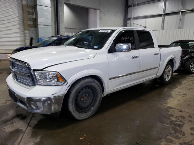 1C6RR6PT9FS535512 - 2015 RAM 1500 LONGHORN WHITE photo 1