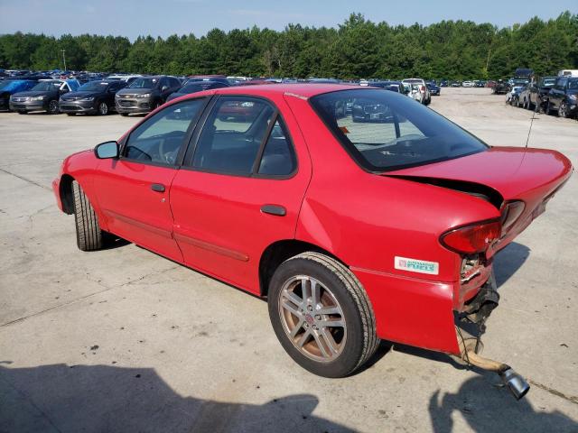 3G1JC52482S131755 - 2002 CHEVROLET CAVALIER BASE RED photo 2