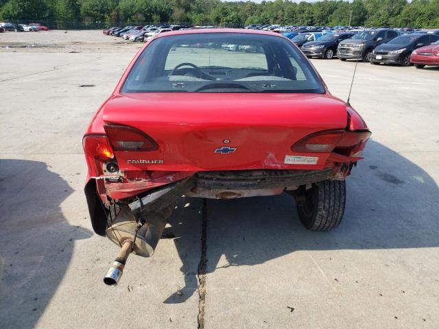 3G1JC52482S131755 - 2002 CHEVROLET CAVALIER BASE RED photo 6