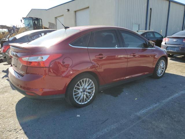 1FADP3J25EL339699 - 2014 FORD FOCUS TITANIUM RED photo 3