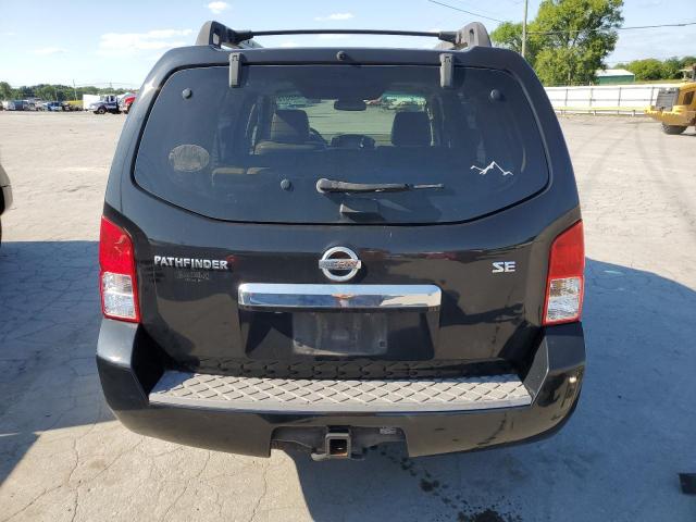 5N1AR18U08C630615 - 2008 NISSAN PATHFINDER S BLACK photo 6