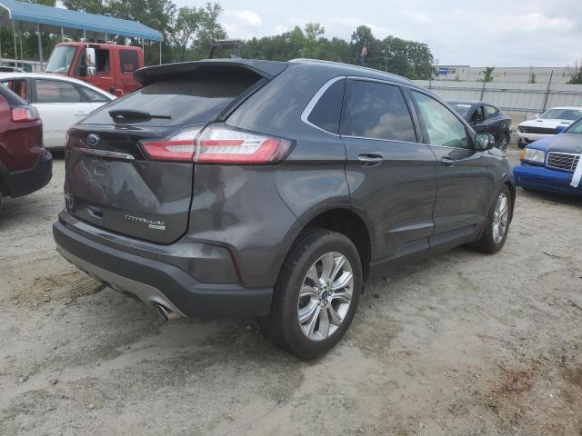 2FMPK3K93KBB19258 - 2019 FORD EDGE TITANIUM GRAY photo 3