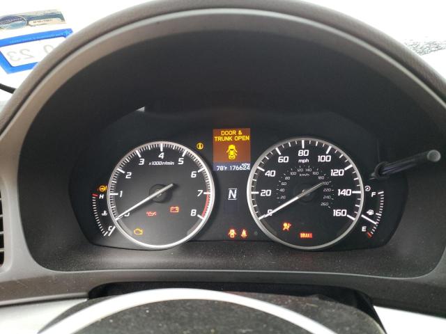 19UDE2F74HA002988 - 2017 ACURA ILX PREMIUM TECH შავი ფოტო 9