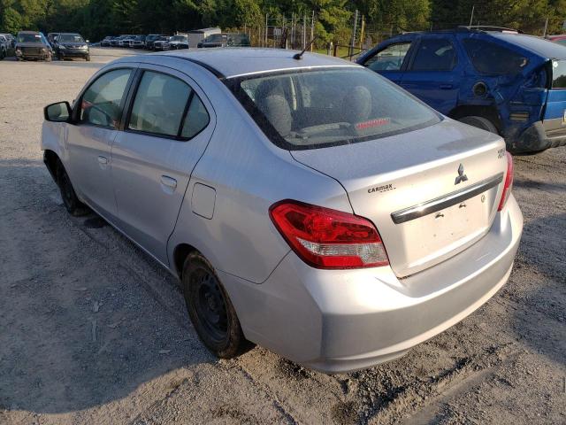 ML32F3FJ3HHF18826 - 2017 MITSUBISHI MIRAGE G4 ES ვერცხლისფერი ფოტო 3