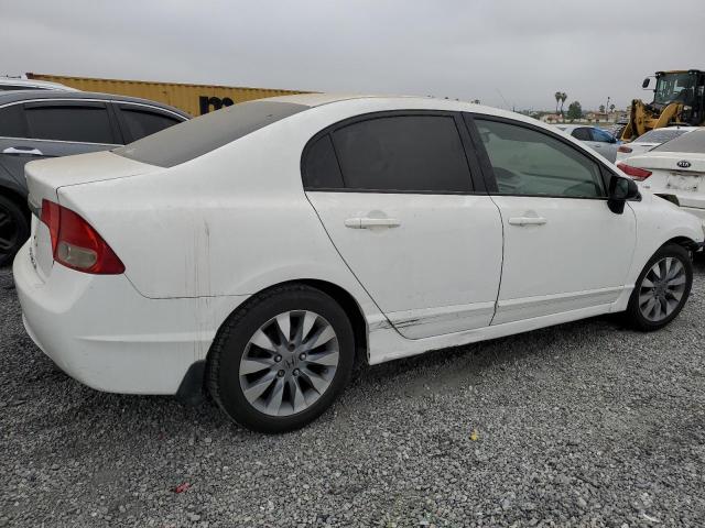 2HGFA1F95AH522592 - 2010 HONDA CIVIC EXL WHITE photo 3