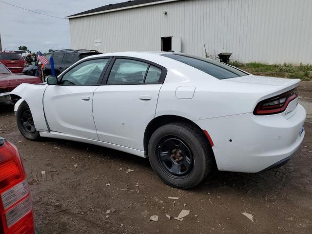 2C3CDXAG5KH599213 - 2019 DODGE CHARGER POLICE WHITE photo 2