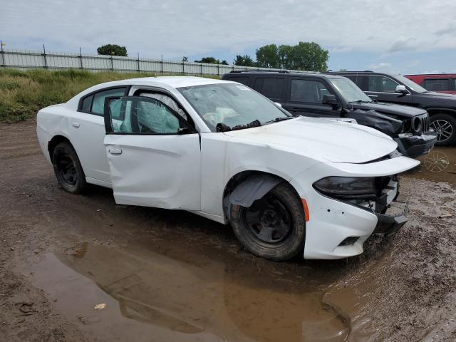 2C3CDXAG5KH599213 - 2019 DODGE CHARGER POLICE WHITE photo 4