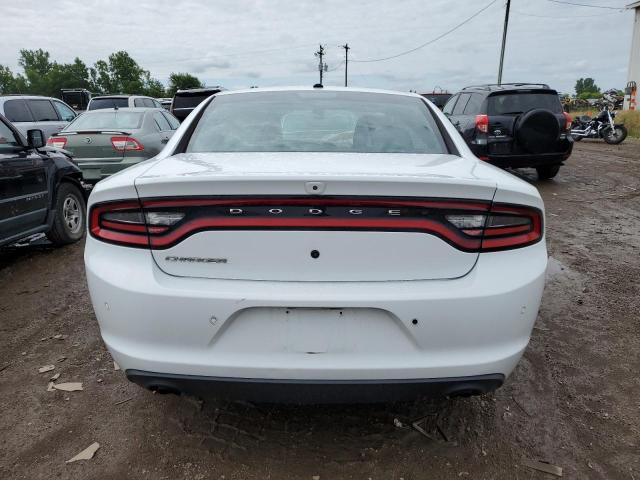 2C3CDXAG5KH599213 - 2019 DODGE CHARGER POLICE WHITE photo 6