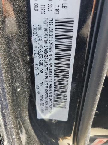 1C4PJMBX9LD512981 - 2020 JEEP CHEROKEE TRAILHAWK BLACK photo 14