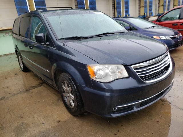 2C4RC1BG5DR629635 - 2013 CHRYSLER TOWN & COU TOURING BLUE photo 1