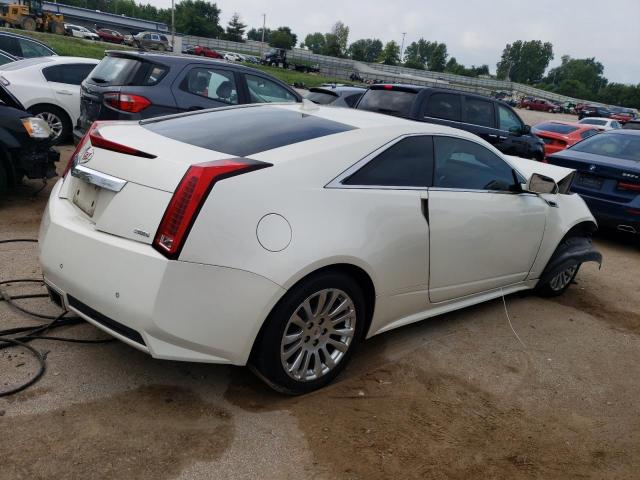 1G6DL1ED5B0126919 - 2011 CADILLAC CTS PERFORMANCE COLLECTION WHITE photo 3