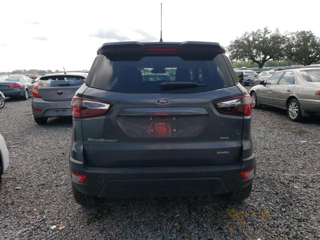 MAJ6S3JL7LC347462 - 2020 FORD ECOSPORT SES GRAY photo 6