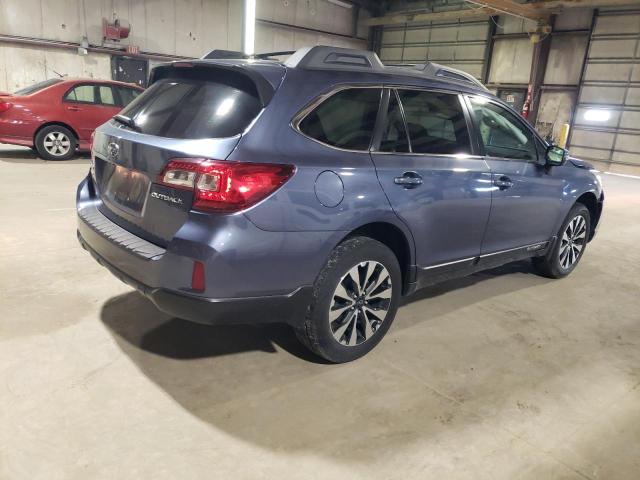 4S4BSBJC5F3218638 - 2015 SUBARU OUTBACK 2.5I LIMITED BLUE photo 3