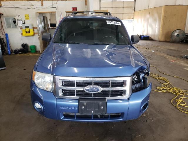 1FMCU93G09KA81447 - 2009 FORD ESCAPE XLT BLUE photo 5