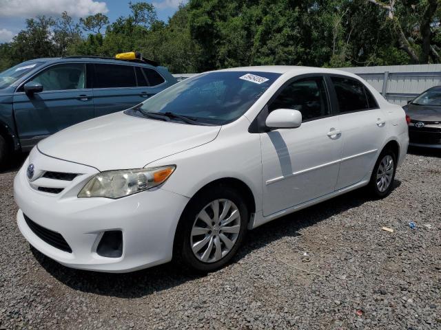 5YFBU4EE9CP048065 - 2012 TOYOTA COROLLA LE BASE WHITE photo 1