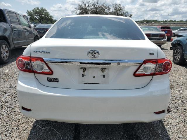 5YFBU4EE9CP048065 - 2012 TOYOTA COROLLA LE BASE WHITE photo 6