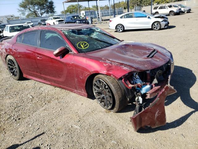 2C3CDXGJ0KH756682 - 2019 DODGE CHARGER SCAT PACK RED photo 9