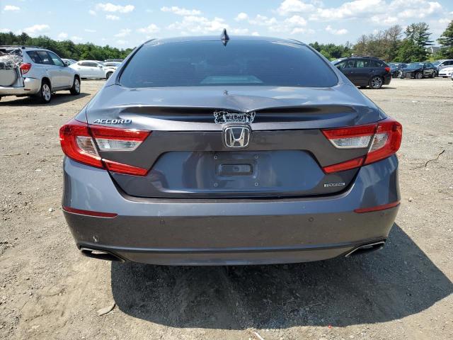 1HGCV1F92JA140610 - 2018 HONDA ACCORD TOURING GRAY photo 6